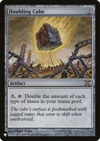 Magic The Gathering Doubling Cube - The List 1 Magic The Gathering Doubling Cube - The List