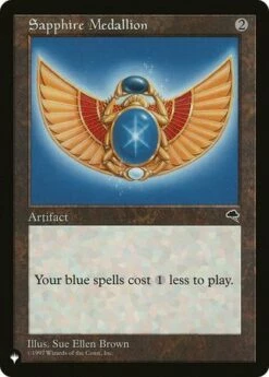 Magic The Gathering Sapphire Medallion - The List