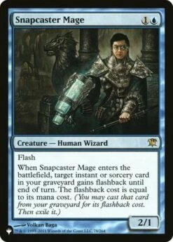 Magic The Gathering Snapcaster Mage - The List