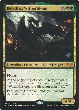 Magic The Gathering Beledros Witherbloom 163/275 - Silver Stamped Foil 1 Magic The Gathering Beledros Witherbloom 163/275 - Silver Stamped Foil