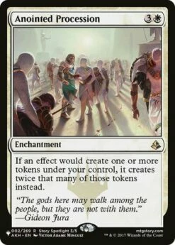 Magic The Gathering Anointed Procession 002/269 - The List