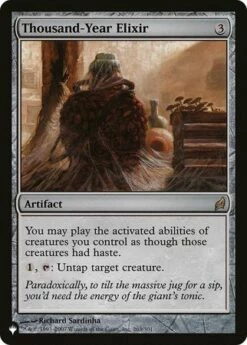 Magic The Gathering Thousand-Year Elixir - The List