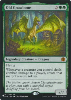 Magic The Gathering Old Gnawbone 197/281 - The List