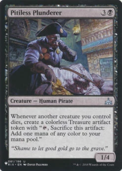 Magic The Gathering Pitiless Plunderer 081/196 - The List