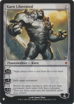 Magic The Gathering Karn Liberated 1/175 - The List