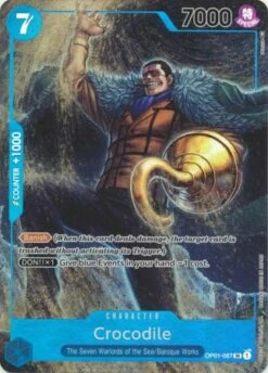 Crocodile (Parallel) - OP01-067 - Super Rare