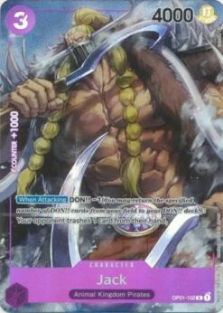Jack (Parallel) - OP01-102 - Rare
