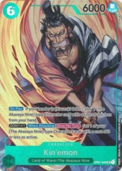 Kin'emon (Parallel) - OP01-040 - Super Rare