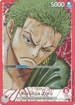 Roronoa Zoro (Parallel) - OP01-001 - Leader