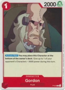 Gordon - P-013 - One Piece Film Red Promo