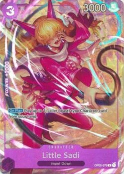 Little Sadi - (Alternate Art) - OP02-073 - Rare - Foil