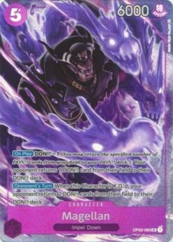 Magellan - (Alternate Art) - OP02-085 - Super Rare - Foil