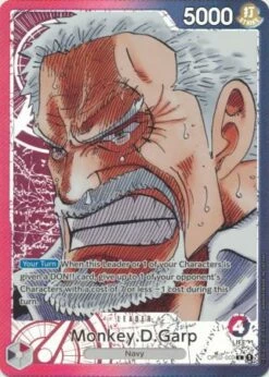 Monkey.D.Garp - (Alternate Art) - OP02-002 - Leader - Foil