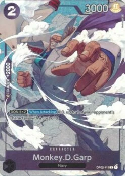 Monkey.D.Garp - (Alternate Art) - OP02-115 - Rare - Foil