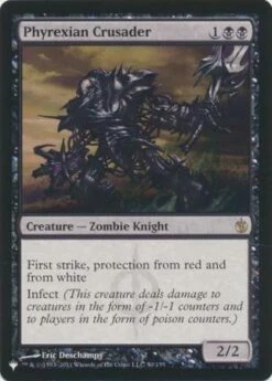 Magic The Gathering Phyrexian Crusader 50/155 - The List