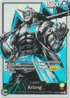 Arlong - (Alternate Art) - Leader - OP03-022 - Foil