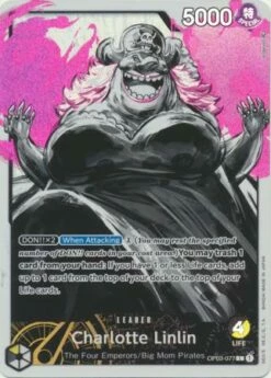 Charlotte Linlin - (Alternate Art) - Leader - OP03-077 - Foil