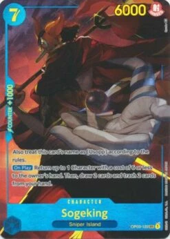 Sogeking - (Alternate Art) - Secret Rare - OP03-122 - Foil