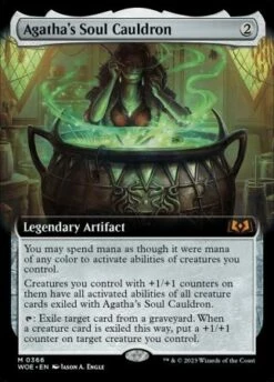 Magic The Gathering Agatha's Soul Cauldron 0366 Extended Art