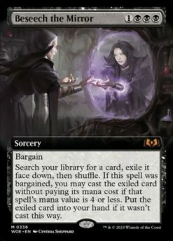 Magic The Gathering Beseech The Mirror 0336 Extended Art
