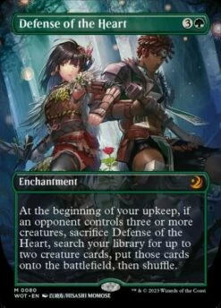 Magic The Gathering Defense Of The Heart 0080 Anime Borderless