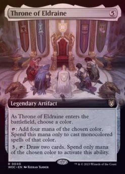 Magic The Gathering Throne Of Eldraine 0040 Extended Art - Foil