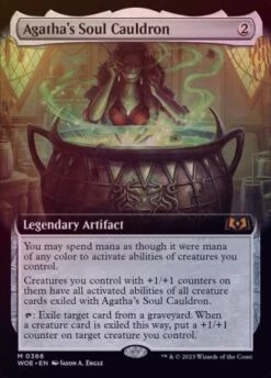 Magic The Gathering Agatha's Soul Cauldron 0366 Extended Art - Foil