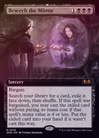 Magic The Gathering Beseech The Mirror 0336 Extended Art - Foil 1 Magic The Gathering Beseech The Mirror 0336 Extended Art - Foil