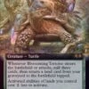 Magic The Gathering Blossoming Tortoise 0354 Extended Art - Foil