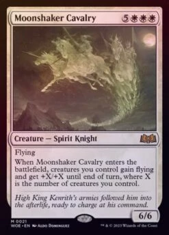 Magic The Gathering Moonshaker Cavalry 0021 - Foil