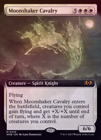 Magic The Gathering Moonshaker Cavalry 0325 Extended Art - Foil 1 Magic The Gathering Moonshaker Cavalry 0325 Extended Art - Foil