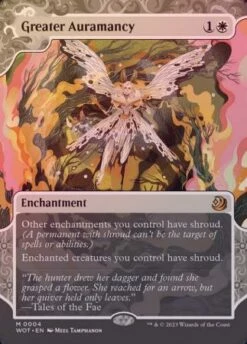Magic The Gathering Greater Auramancy 0004 - Foil