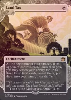 Magic The Gathering Land Tax 0009 - Foil
