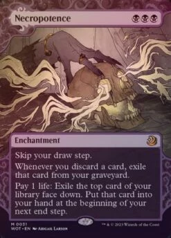 Magic The Gathering Necropotence 0031 - Foil