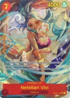 Nefeltari Vivi - (Alternate Art) - Secret Rare - OP04-118 - Foil