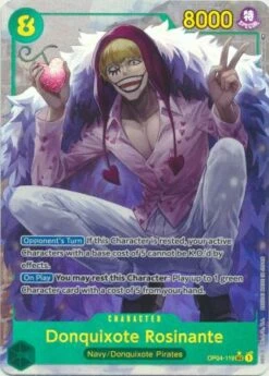 Donquixote Rosinante - (Alternate Art) - Secret Rare - OP04-119 - Foil