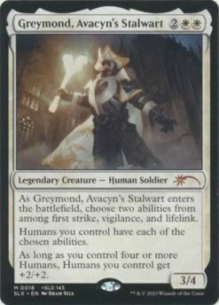 Magic The Gathering Greymond, Avacyn's Stalwart 0018 - SLD Promo