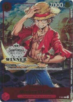 Monkey.D.Luffy - Store Championship Winner Promo - P-001 - Foil